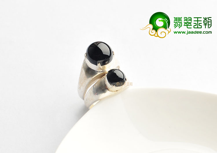 (超值推荐)冰种/冰玻种墨翠戒面(一起走)