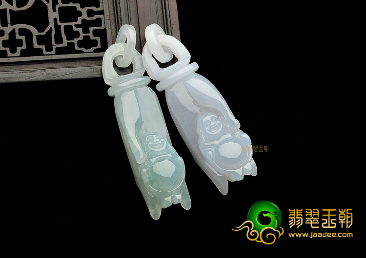 糯冰种晴水佛手挂件(单价)
