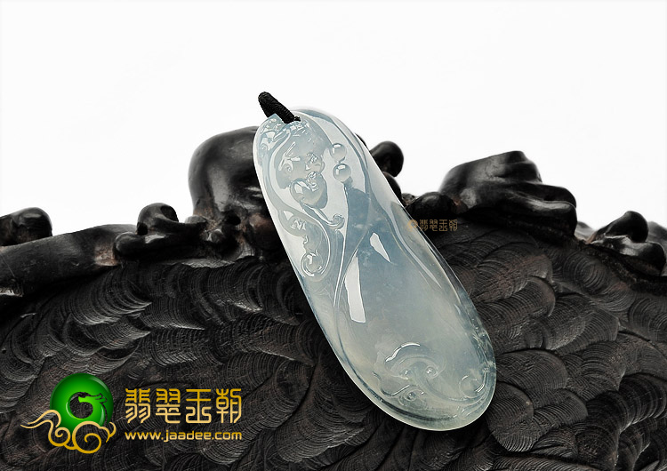 (超值推荐)冰玻种晴水福瓜挂件