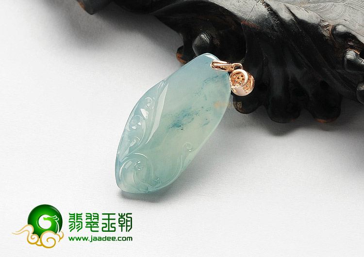 冰种晴水如意挂件