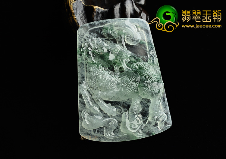 (超值推荐)冰种飘花样样如意挂件