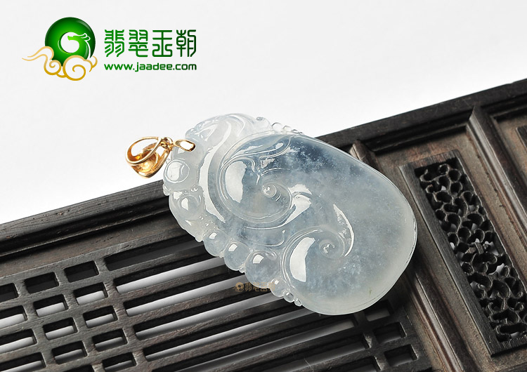 (超值推荐)冰种淡晴水如意挂件