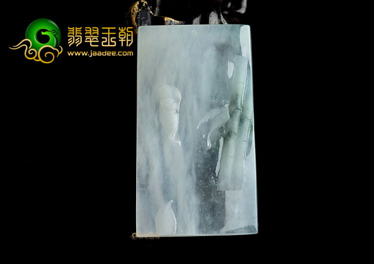 (超值推荐)冰种飘花祝福挂件