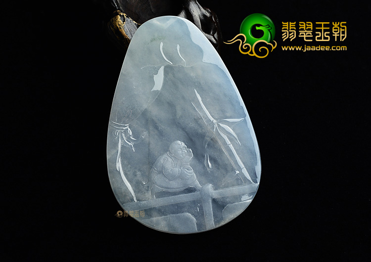 (超值推荐)冰种淡晴水滴水之恩挂件