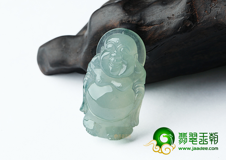 (超值推荐)冰种晴水飘花站佛挂件