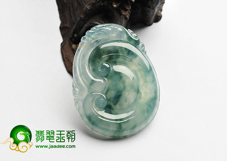 (超值推荐)冰种飘花如意挂件