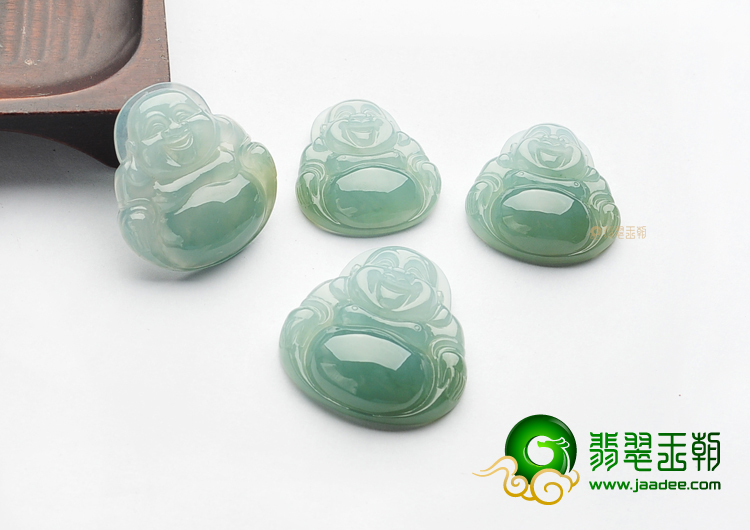 冰种晴水玉佛挂件(单价)