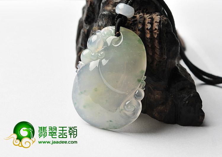 (超值推荐)冰种飘花如意挂件