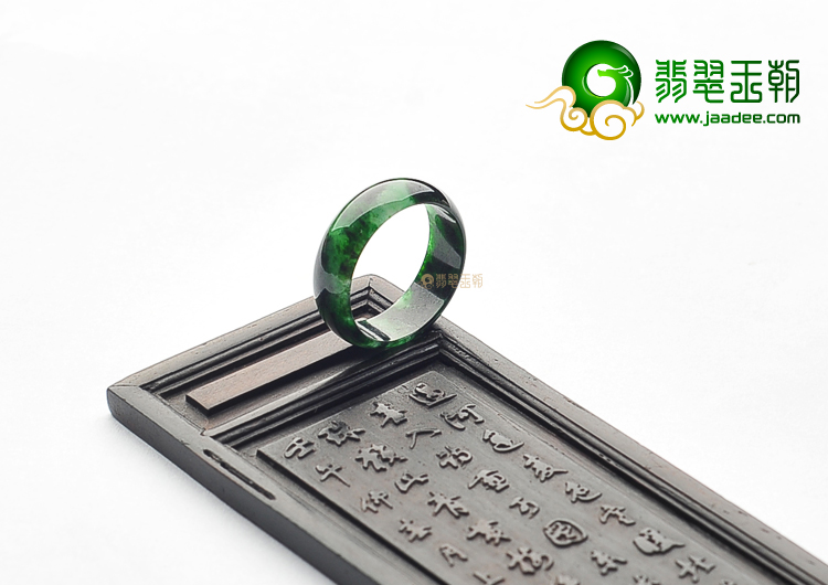 糯冰种廯加绿指环