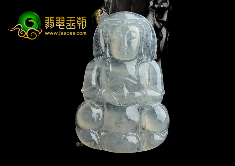 (超值推荐)冰种白色观音挂件