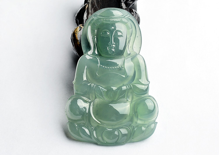 (超值推荐)冰种晴水观音挂件