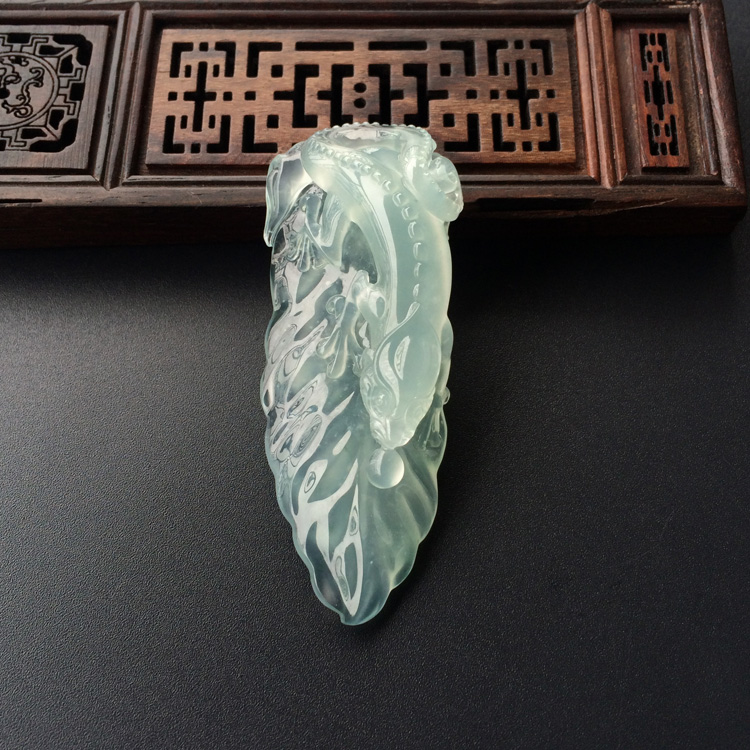 (超值推荐)冰种晴水螭龙挂件