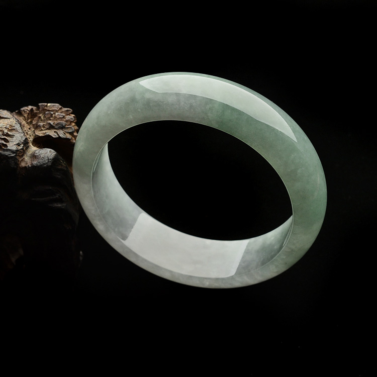 糯冰种晴水手镯（58.6mm）