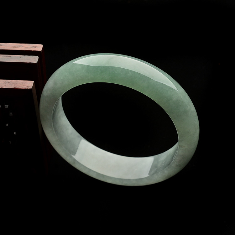 糯冰种晴水手镯（58.6mm）