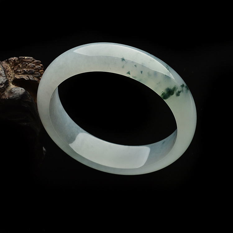 冰种飘花手镯(58.5mm)