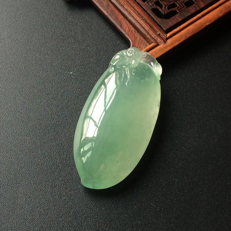 (超值推荐)冰种淡晴水福瓜挂件