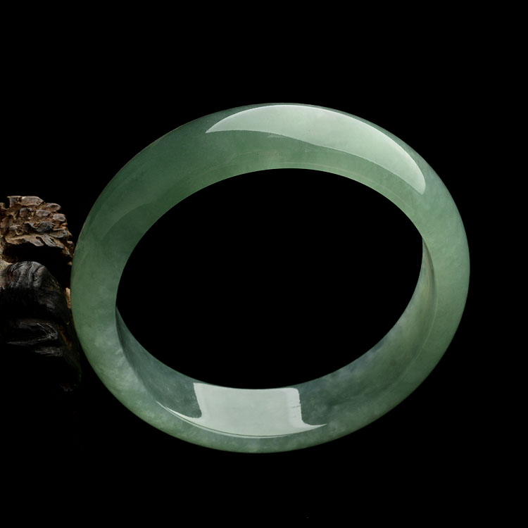 糯冰种晴水手镯(58mm)