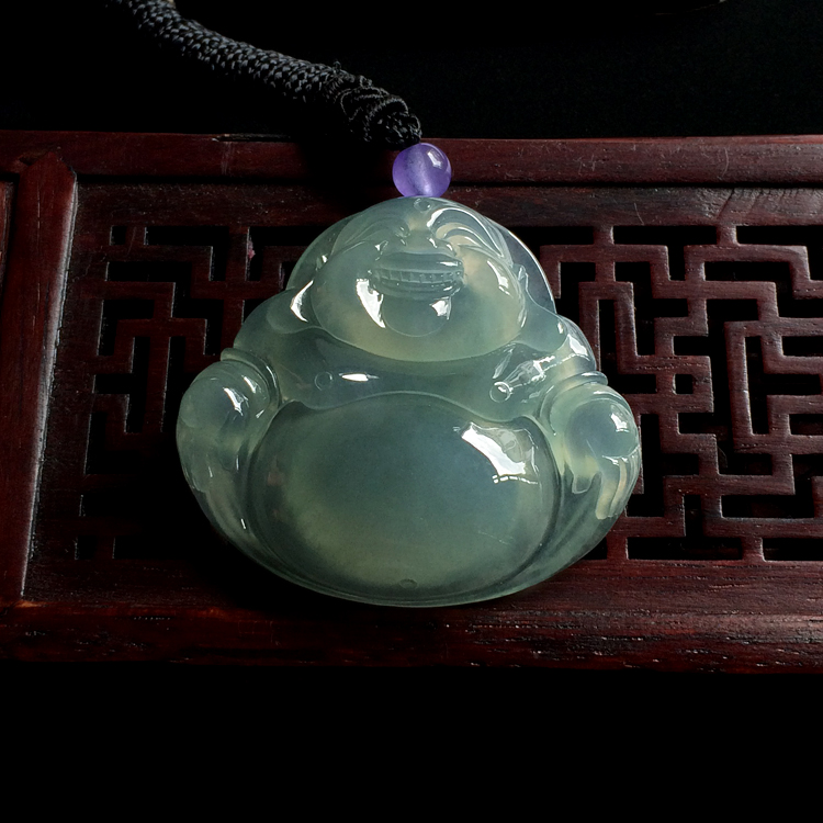 （超值推荐）冰种晴水玉佛挂件
