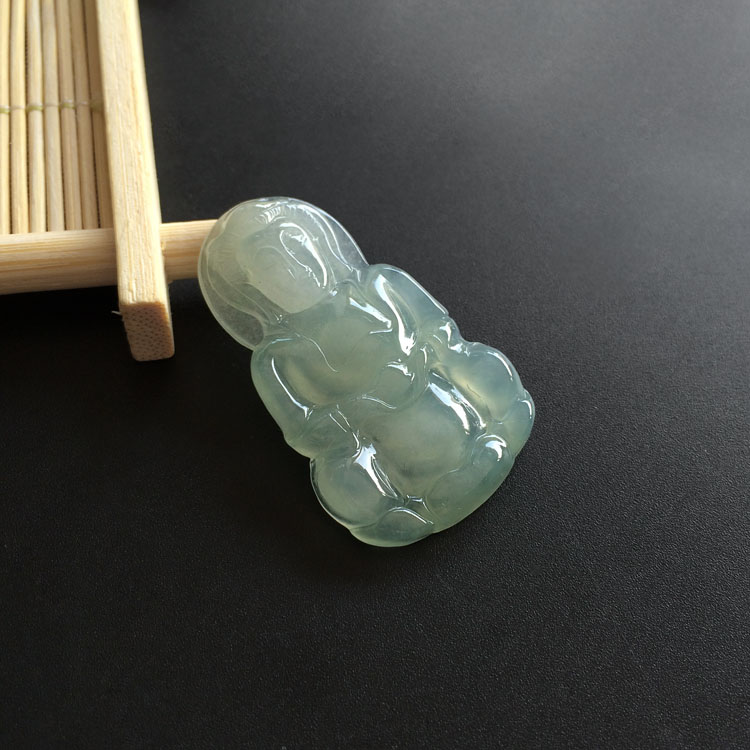 （超值推荐）糯冰种晴水观音挂件