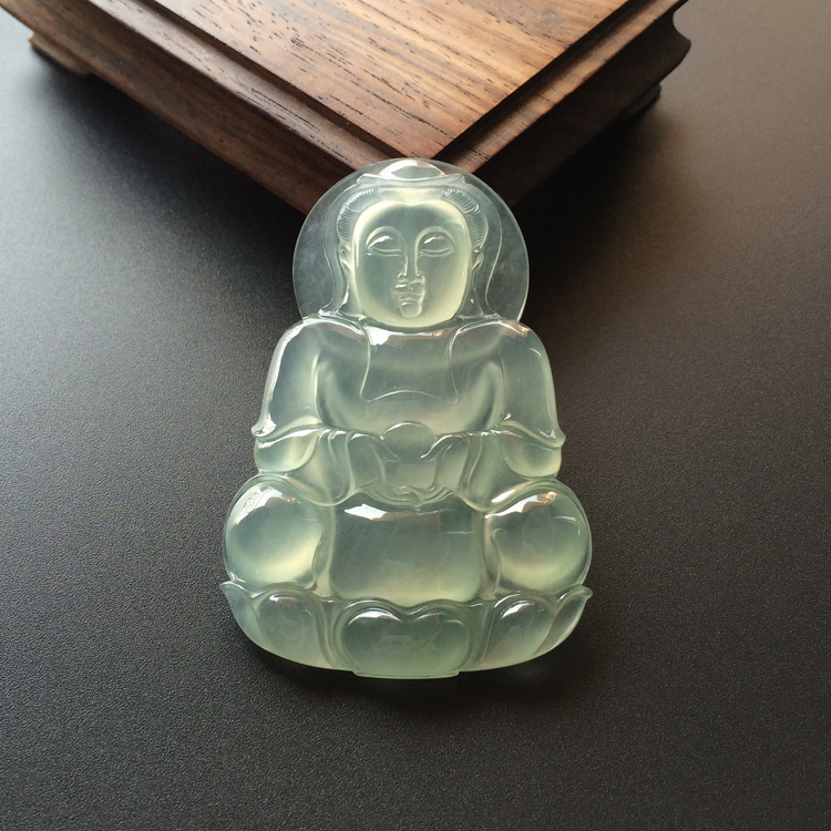 (超值推荐)冰种晴水观音挂件