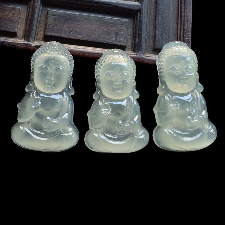（超值推荐）冰种淡晴水宝宝佛挂件（单价）