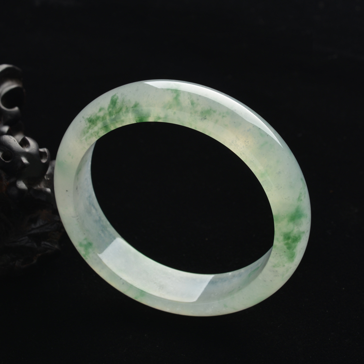 (超值推荐)冰种飘花手镯(59.2mm)