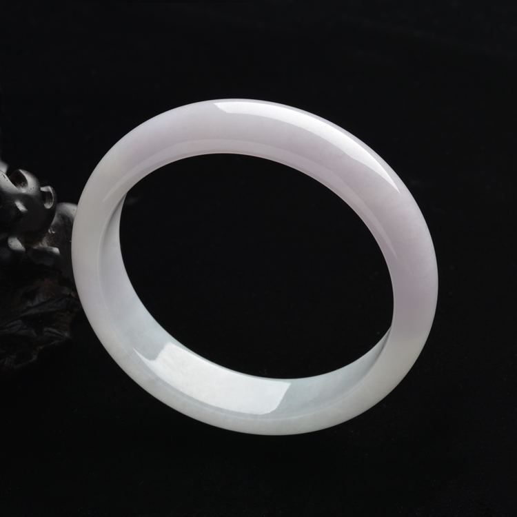 (超值推荐)糯冰种紫罗兰手镯（56mm）
