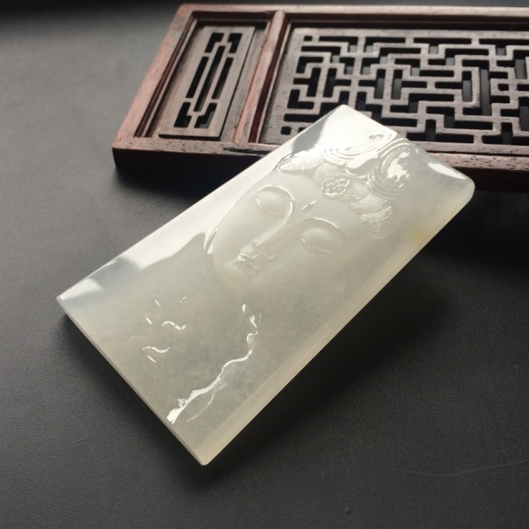 (超值推荐)冰种淡晴水观音挂件