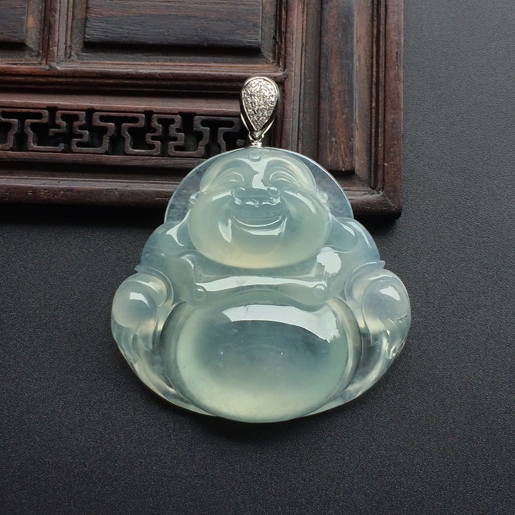 （超值推荐）冰种晴水玉佛挂件
