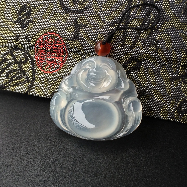 (超值推荐)冰种淡晴水玉佛挂件