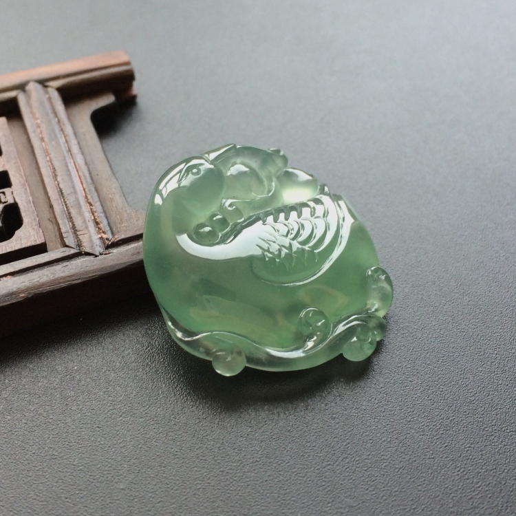 (超值推荐)冰种晴水天鹅挂件
