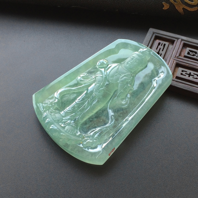 (超值推荐)冰种晴水如意观音挂件