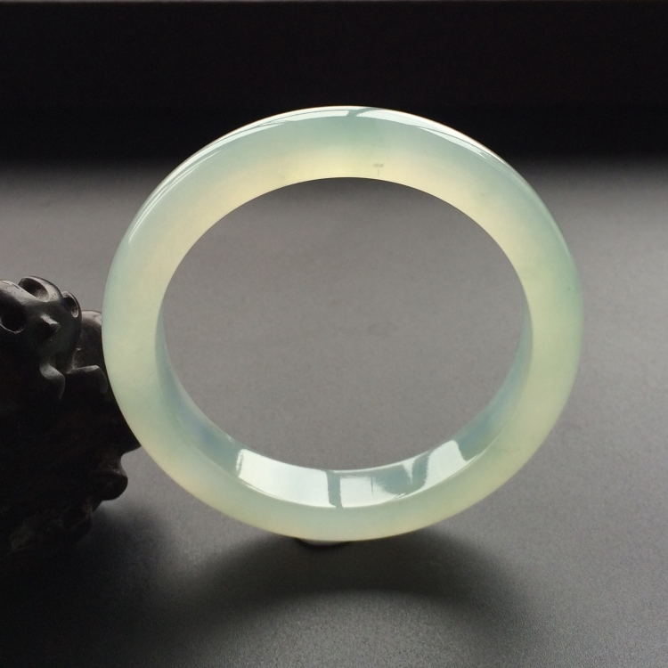 (超值推荐)冰种晴水手镯（54.4mm）