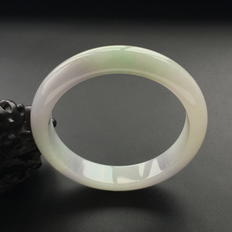 (超值推荐)糯冰种晴水紫罗兰手镯(57mm)