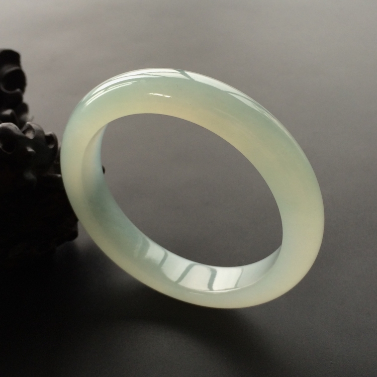 (超值推荐)冰种晴水手镯(55.2mm)
