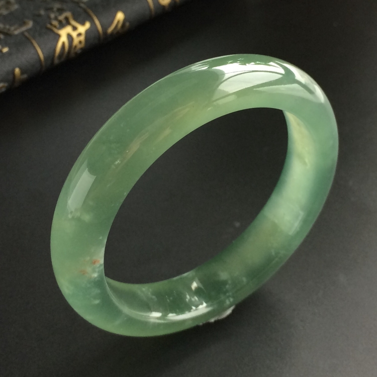 (超值推荐)冰种晴水手镯(56.1mm)