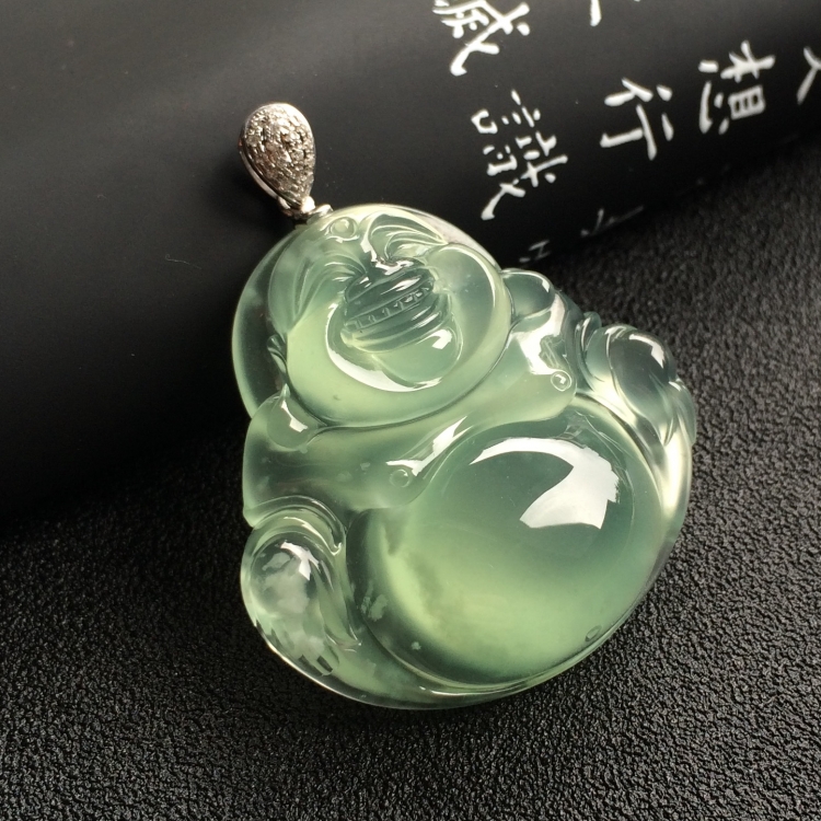（超值推荐）冰种晴水玉佛挂件