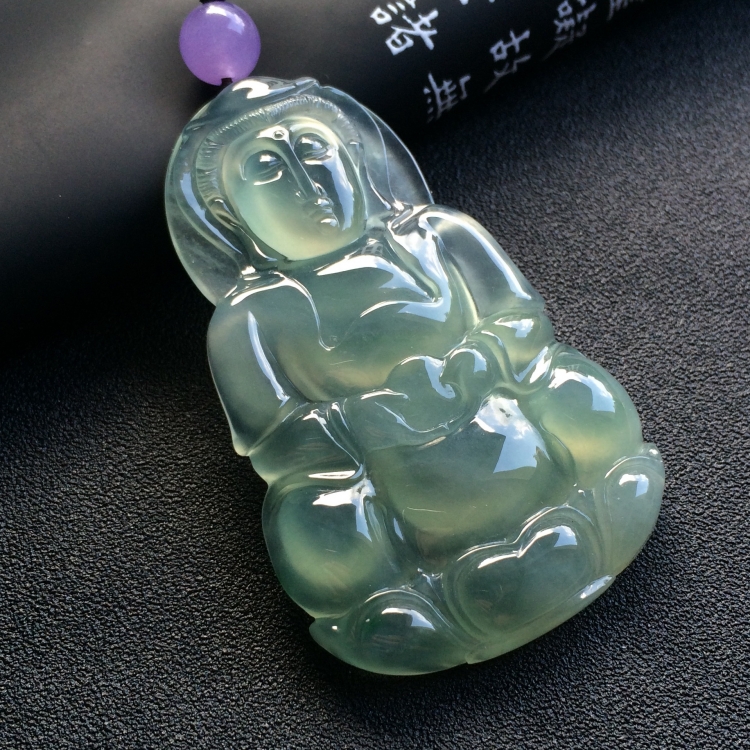 （超值推荐）冰种晴水观音挂件