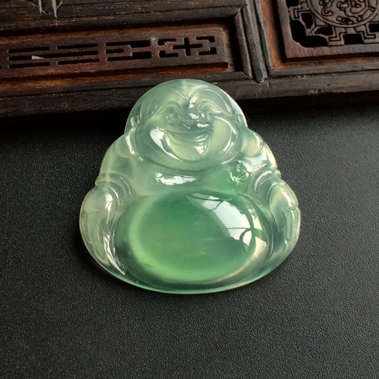 (超值推荐)冰种晴水玉佛挂件