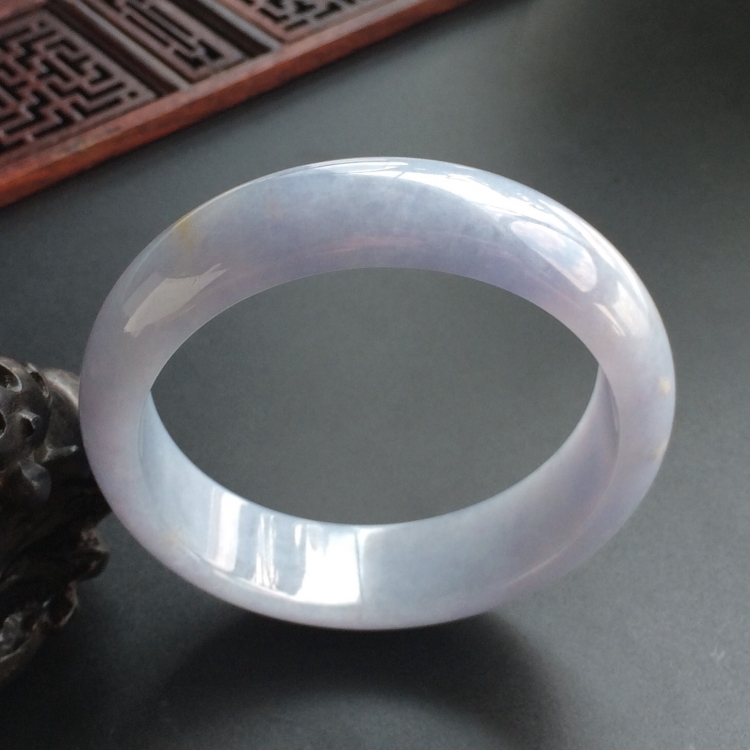 (超值推荐)糯冰种紫罗兰手镯(58mm)