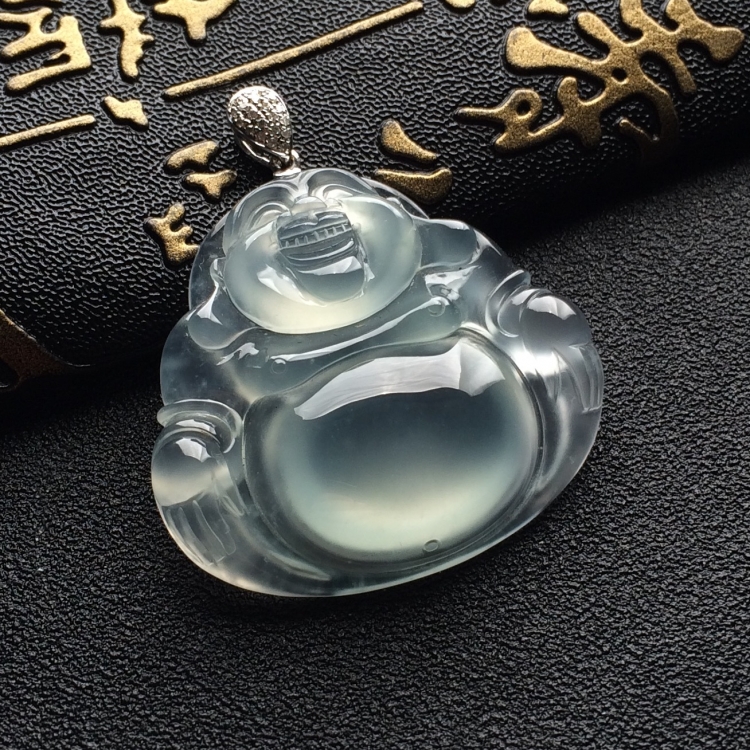 （超值推荐）冰种晴水玉佛挂件