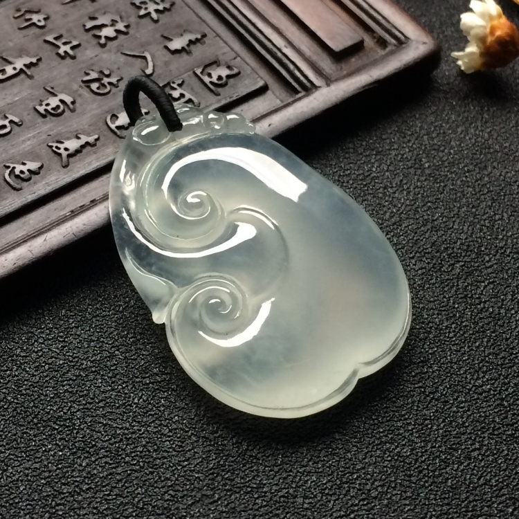 （超值推荐）冰种淡晴水如意挂件