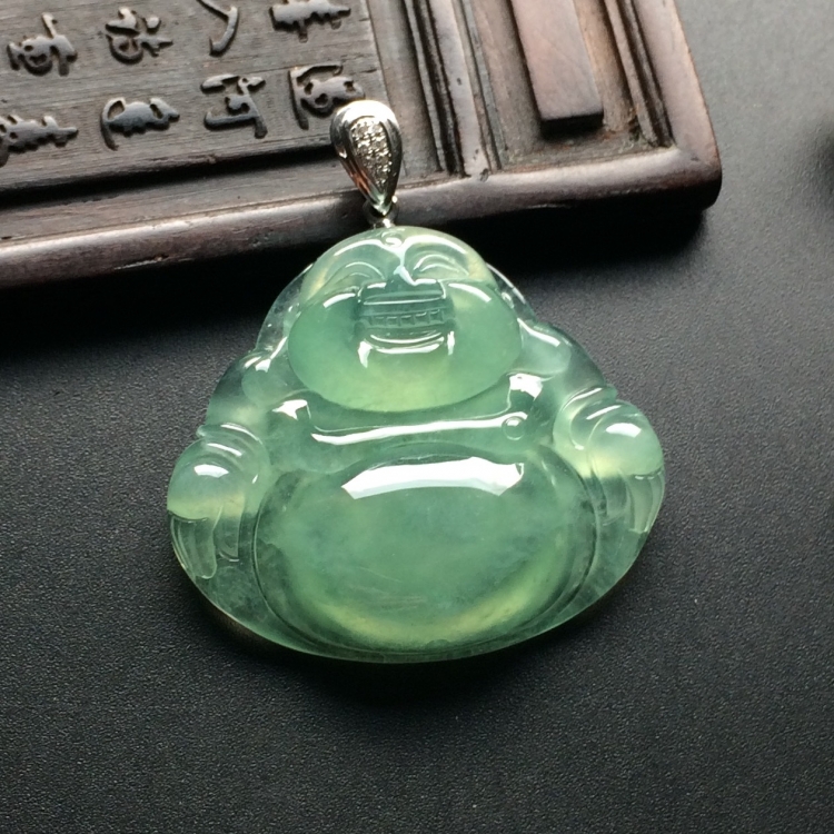 （超值推荐）冰种晴水玉佛挂件