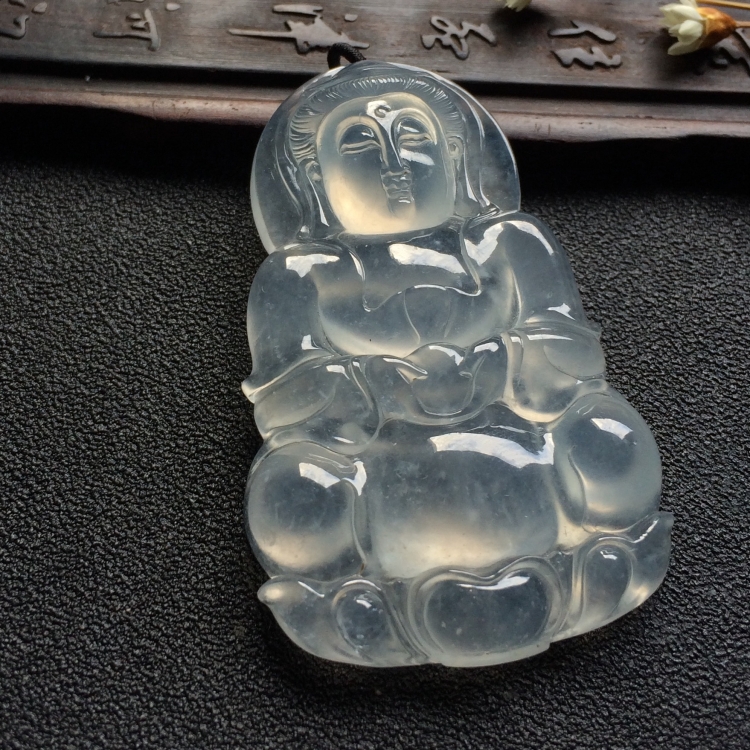 （超值推荐）冰种淡晴水观音挂件