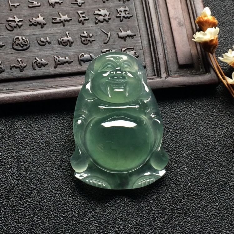 （超值推荐）冰种晴水站佛挂件
