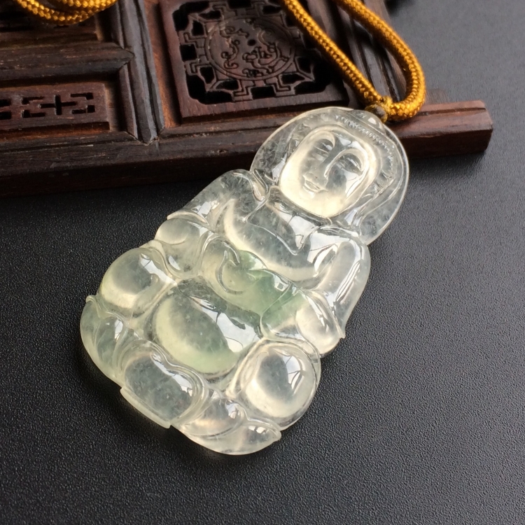 (超值推荐)冰种晴水观音挂件