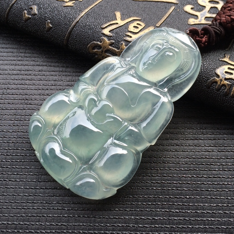 (超值推荐)冰种晴水观音挂件