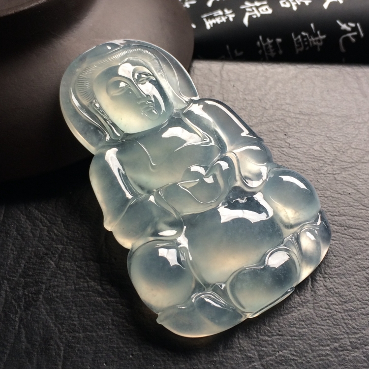 （超值推荐）冰种淡晴水观音挂件
