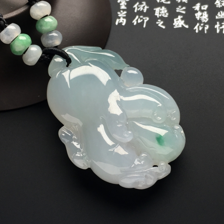 （超值推荐）冰种淡晴水佛手挂件