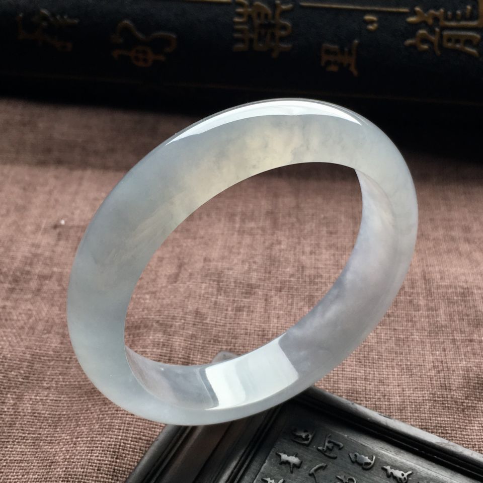 （超值推荐）冰种淡晴水手镯（57mm）